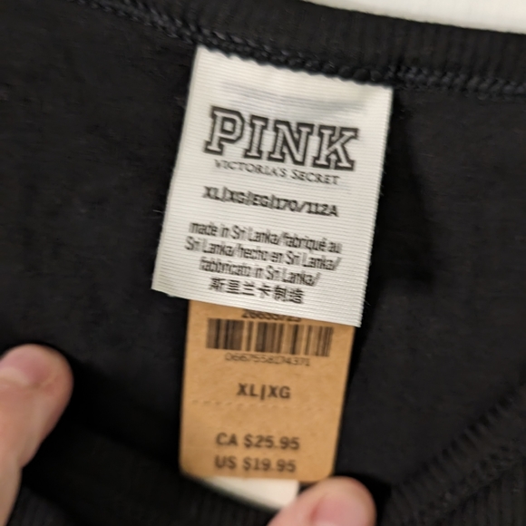Cropped PINK VS Tank XL NWT - Picture 3 of 7